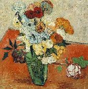 Vincent Van Gogh Japanese Vase with Roses and Anemones USA oil painting reproduction